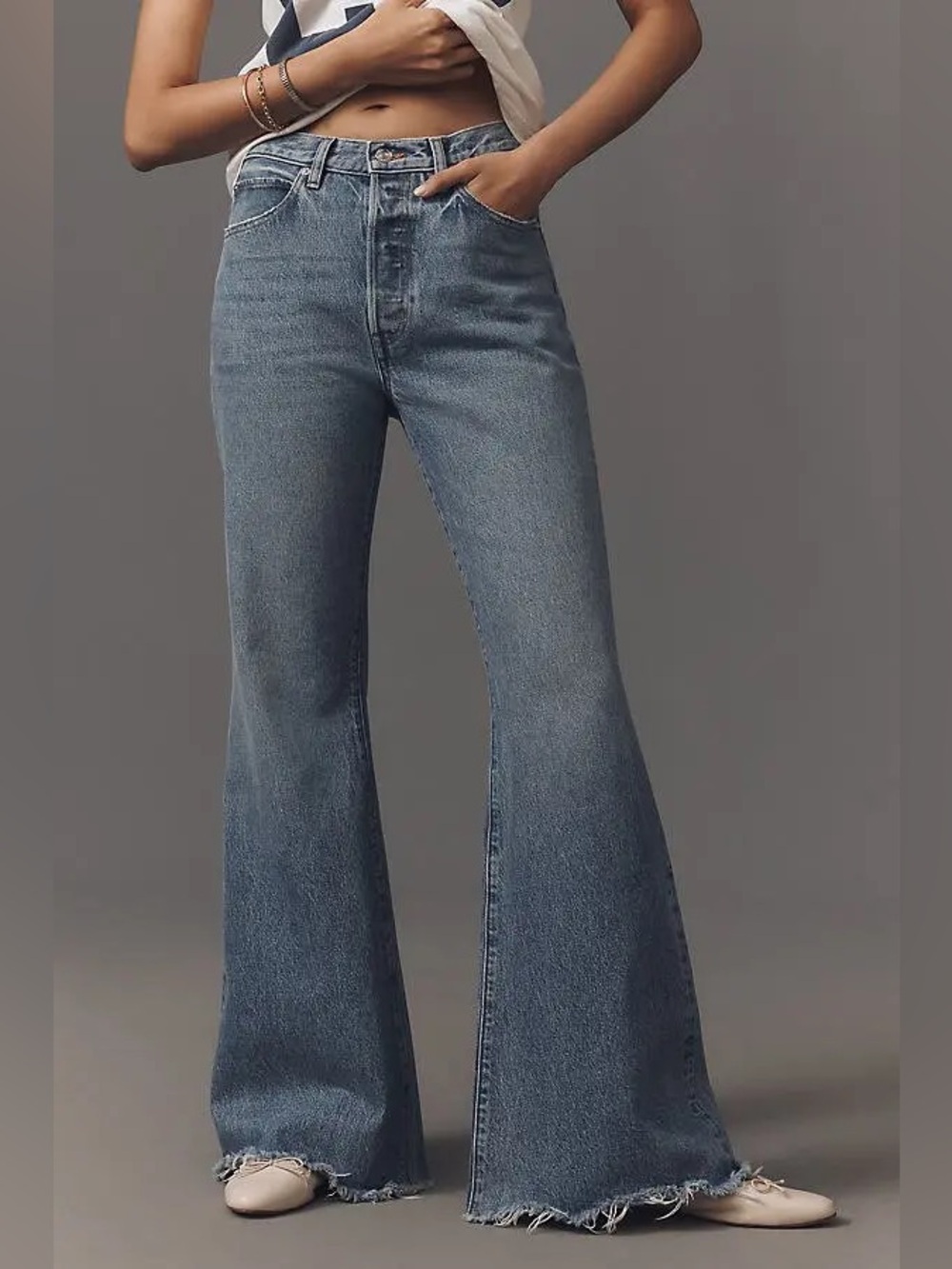 PACSUN, Stretch High Rise Flare, Size 25